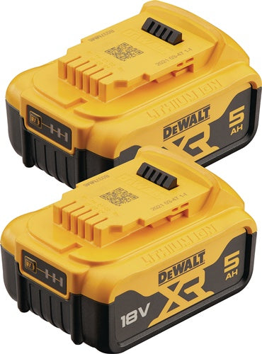 DEWALT Akku-Pack-Set DCB184P2 18 V 5 Ah 2 St.